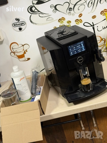 Кафемашина кафе автомат JURA S8 PIANO BLACK с гаранция