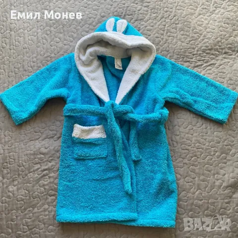 НОВ бебешки халат 92-98 размер