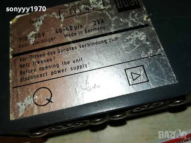 DUAL TVV46-MADE IN GERMANY-ВНОС SWISS 1508221716, снимка 12 - Ресийвъри, усилватели, смесителни пултове - 37701500