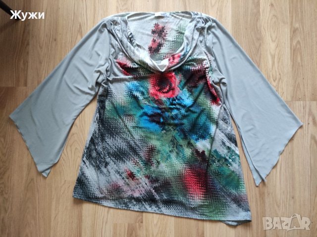 Страхотна дамска блуза Л размер, снимка 5 - Блузи с дълъг ръкав и пуловери - 36854744