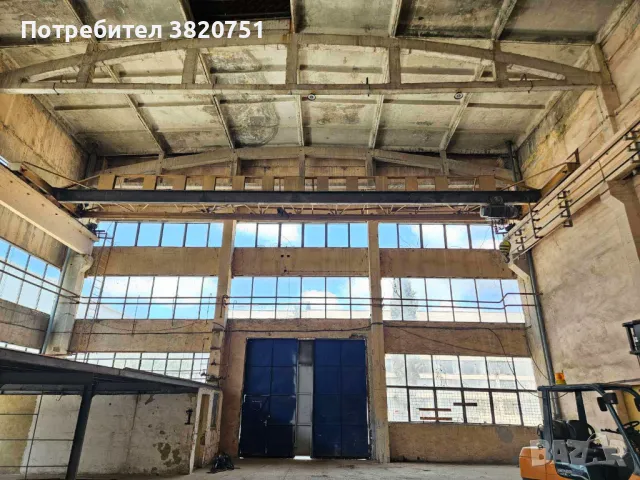 Дава под наем производствено хале с кран/склад, снимка 5 - Складове - 41929207