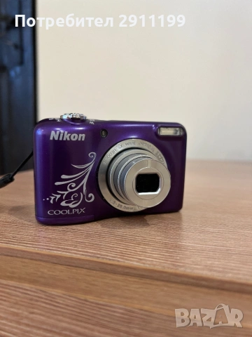 Фотоапарат Nikon 16Mp с подаръци, снимка 2 - Фотоапарати - 54242525