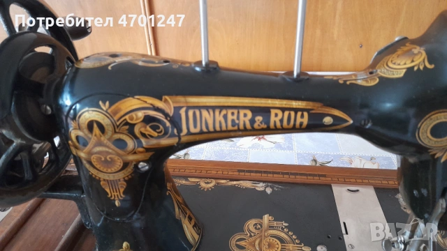 Шевна машина  JUNKER & RUH, снимка 2 - Антикварни и старинни предмети - 53011779