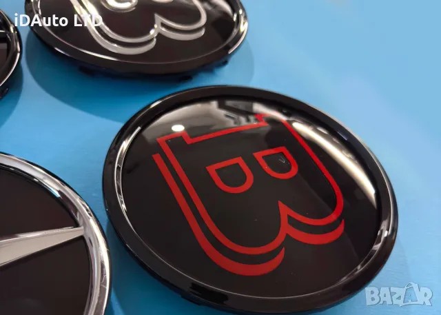 Mercedes емблема, Brabus, решетка, лого брабус мерцедес бадж, снимка 6 - Аксесоари и консумативи - 47881647