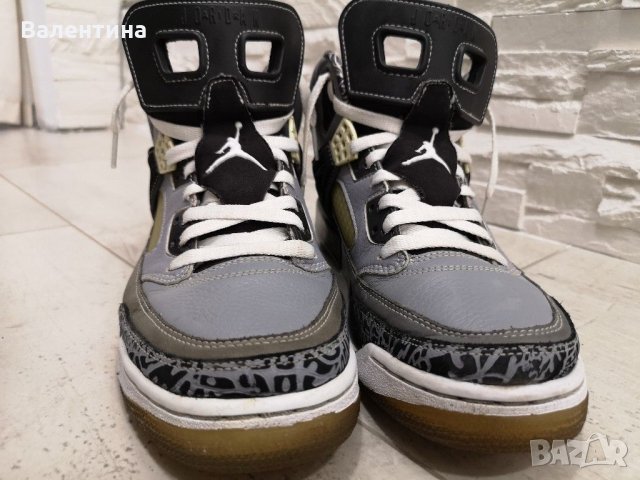 Намалени! Jordan Spizike Cool Gray маратонки, 42,5, снимка 11 - Маратонки - 31057785