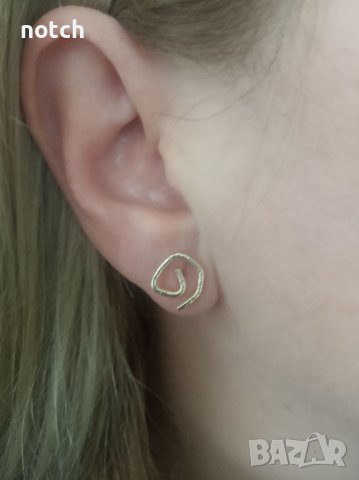 Златни обеци, снимка 8 - Обеци - 38972366