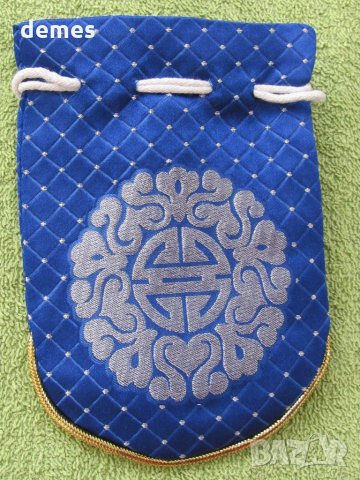  Традиционна торбичка тип пунгия от плат DELL от Монголия-3, снимка 3 - Други - 31230120