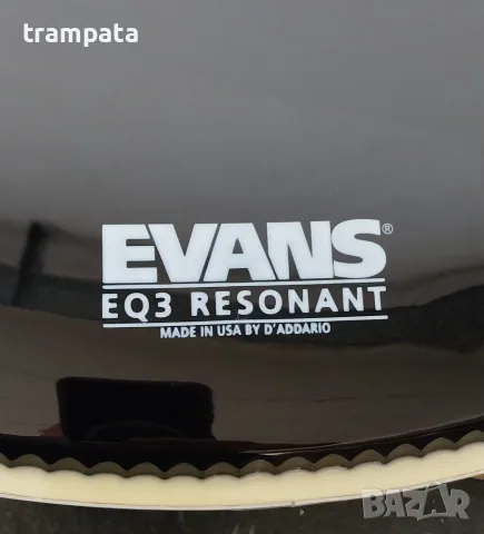 НАЙ ДОБРАТА ОФЕРТА Кожа за барабани EVANS EQ3 Resonant 24", снимка 2 - Ударни инструменти - 56049496