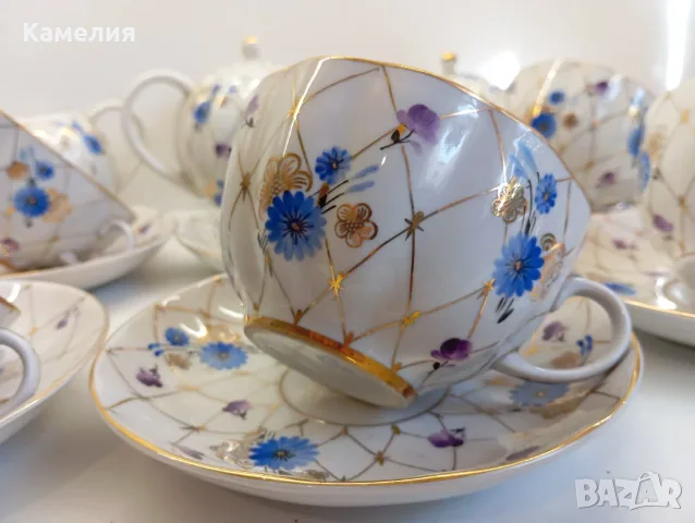 Руски порцелан. , снимка 2 - Сервизи - 56008421