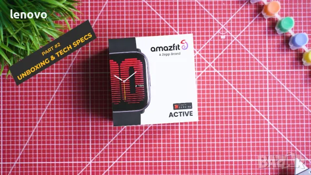 Amazfit Active GPS смарт часовник, снимка 5 - Смарт часовници - 47903141