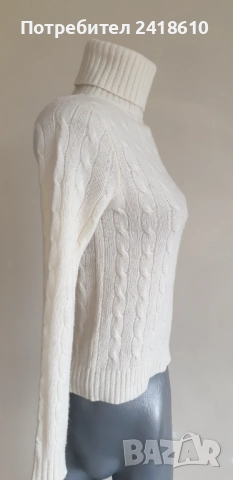 POLO Ralph Lauren Cable Wool / Cashmere Knit Womens Size XS НОВО! ОРИГИНАЛ! Дамски Поло Пуловер !, снимка 8 - Блузи с дълъг ръкав и пуловери - 52041314