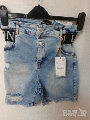 Нови модерни дънкови панталони , снимка 2 - Къси панталони и бермуди - 29520401