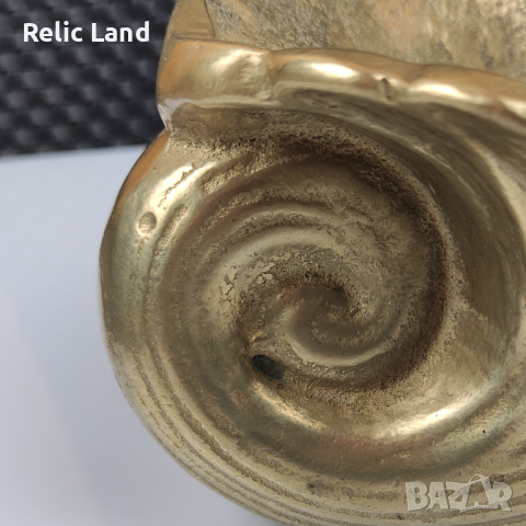 Масивна бронзова декорация, снимка 9 - Антикварни и старинни предмети - 44559347