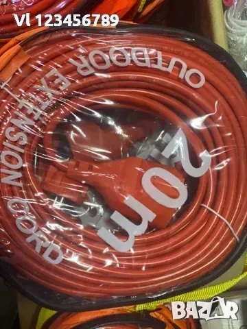 Удължител на ток-кабел 3х1,5мм IP 44дължини 10;20;30 м, снимка 2 - Други стоки за дома - 50788822