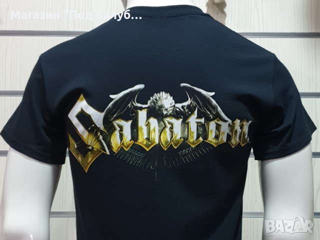 Нова мъжка тениска със ситопечат на музикалната група SABATON - Heroes on tour, снимка 5 - Тениски - 30162504