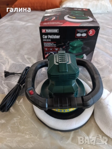 Машина за полиране на автомобили Parkside PPM 120 A1 – Пълен комплект, снимка 5 - Аксесоари и консумативи - 54040467