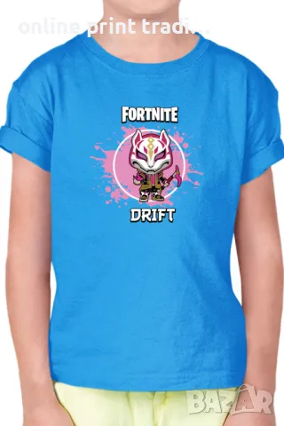 Детска тениска Фортнайт Fortnite Drift, снимка 13 - Детски тениски и потници - 48523146