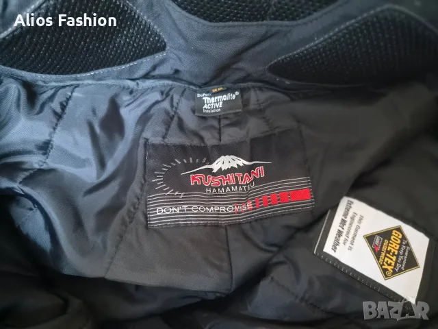 Мъжки мото панталон Kushitani 52 с тиранти, Gore-Tex етикет, снимка 5 - Панталони - 56126616