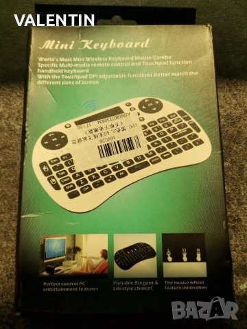 Безжична мини клавиатурата , снимка 1 - Приемници и антени - 36964027