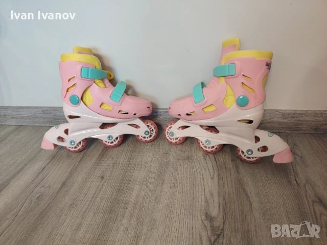 Детски комбинирани ролери и ролкови кънки, Номер 27-30, HELLO KITTY  68.45 лв. / 35 €, снимка 2 - Ролери, кънки - 54049670