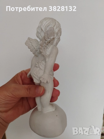 Статуетка ангелче, полирезин. , снимка 3 - Статуетки - 51455926