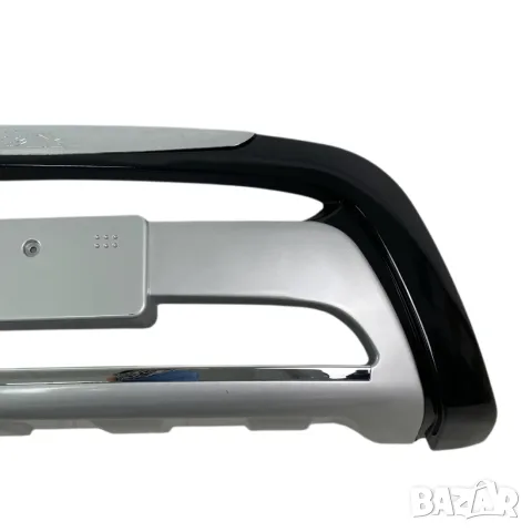 Комплект преден и заден ролбар за Hyundai Santa Fe 2010–2012 черен, снимка 5 - Аксесоари и консумативи - 55869235