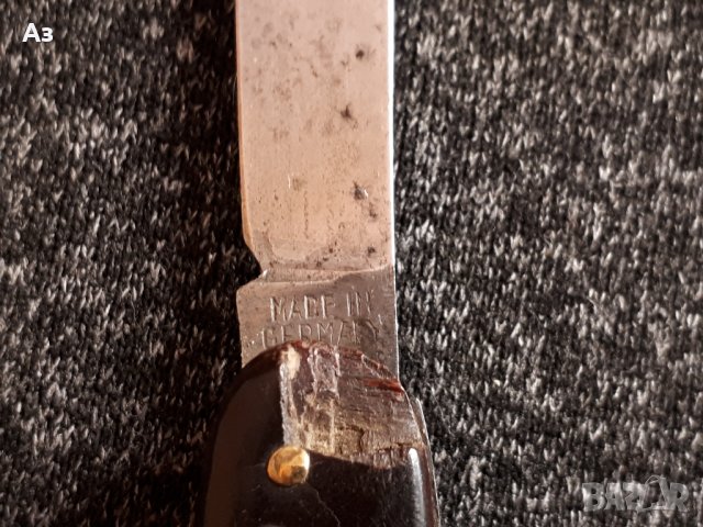 Старо джобно немако ножче от 30-те години Made in Germany, снимка 2 - Антикварни и старинни предмети - 34225532