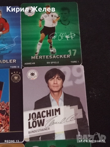 Колекционерски картички на футболисти САМИ КЕДИРА,ПЕР МЕРТЕЗАКЕР,МЕСУТ ЙОЗИЛ 51018, снимка 4 - Колекции - 51703852