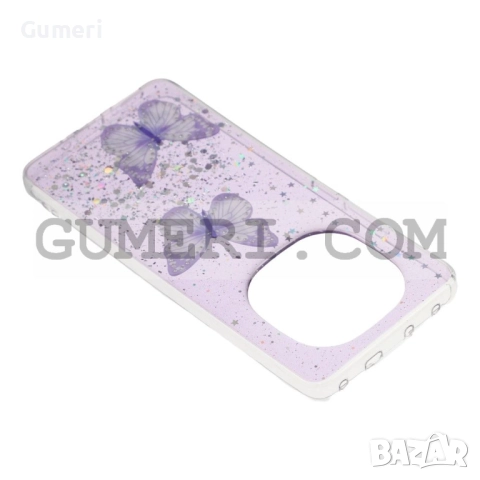 Xiaomi Redmi Note 14 Pro+ 5G Силиконов Гръб с Пеперуди, снимка 7 - Калъфи, кейсове - 52176513