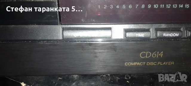 CD player Phillips CD614, снимка 7 - Ресийвъри, усилватели, смесителни пултове - 53262143