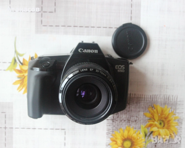 Canon Eos 650 + обектив Canon 35-70 f/3.5 - 4.5, снимка 5 - Фотоапарати - 52901843