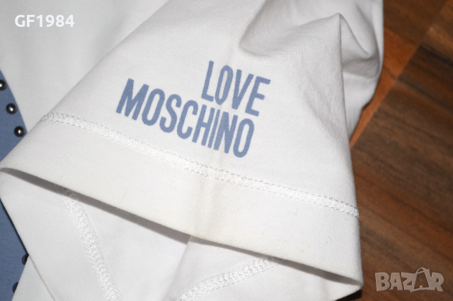 Love Moschino - мъжка тениска, размер M, снимка 4 - Тениски - 36412968