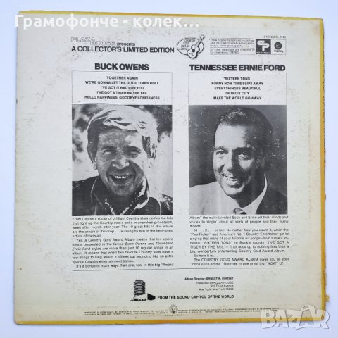 Buck Owens, Tennessee Ernie Ford – Music Hall (Country Gold Award Album) - кънтри, снимка 2 - Грамофонни плочи - 37954312