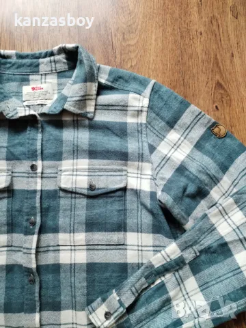 Fjällräven Ovik Heavy Flannel Shirt - Women's - страхотна дамска риза КАТО НОВА М, снимка 6 - Ризи - 48949872