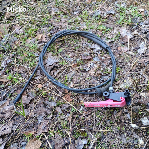 Жило + Дръжка Отваряне Преден Капак За Ситроен Ксара 1998г / Citroen Xsara 1998y