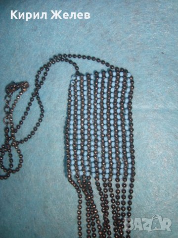 ВИНТИДЖ МЪНИСТЕНА МЕТАЛНА ОГЪРЛИЦА МНОГО СТИЛНА и КРАСИВА 19160, снимка 9 - Колиета, медальони, синджири - 34896199