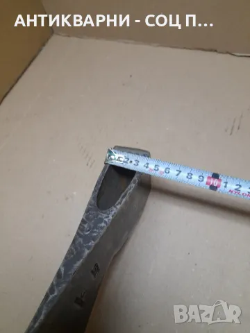 Стара Немска Брадва Топор Тегло 1.500кг. Номер 1., снимка 12 - Антикварни и старинни предмети - 48286752