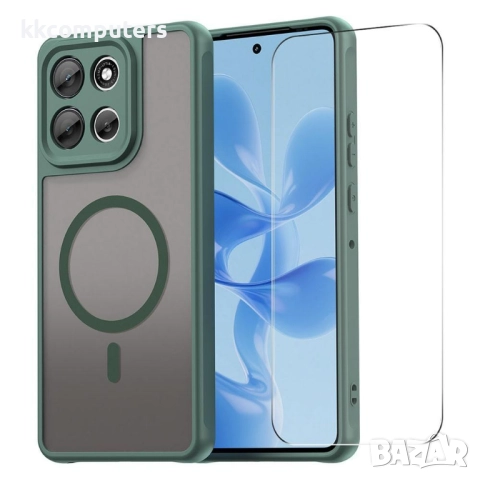 ENKAY HAT PRINCE Магнитен калъф с Протектор за Motorola Moto G86 5G / G86 Power 5G / G100 Pro 5G | 9, снимка 3 - Калъфи, кейсове - 51940945