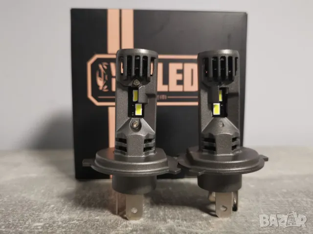 Лед крушки Н1 Н3 Н7 НВ3 НВ4 Н11 Н13 - 12V , 27W, 5600LM