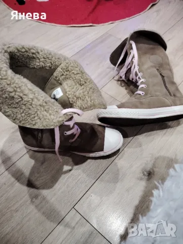 Дамски оригинални ботуши converse , снимка 2 - Маратонки - 48268751