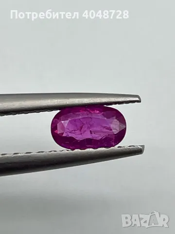 Естествен ненагряван розов Сапфир 0.75ct. - Танзания, снимка 1