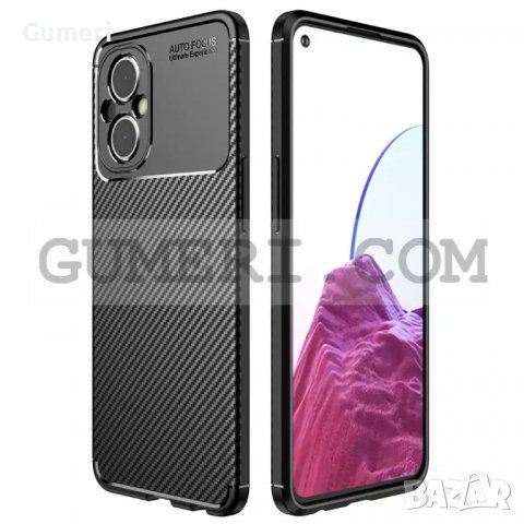 Oppo Reno7 Lite - Силиконов Гръб - Карбон 