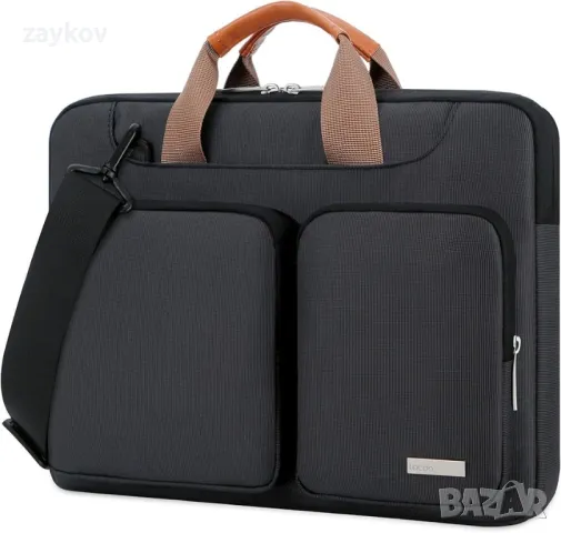 Водоустойчива чанта за лаптоп Lacdo/Чанта за преносим компютър, снимка 1
