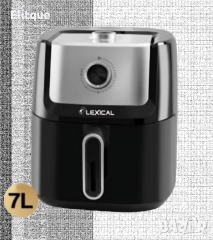 Фритюрник с горещ въздух Lexical Airfryer LAF-3040, снимка 8 - Други - 52869421