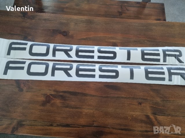 Стикер за Forester комплект 2бр, снимка 1 - Аксесоари и консумативи - 42152493