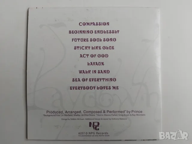 Prince - оригинален диск музика, снимка 2 - CD дискове - 56507231