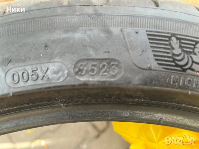 4бр.225/45 ZR 19 Michelin ,DOT 3523, снимка 3 - Гуми и джанти - 56433815