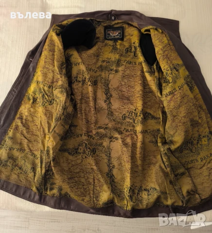 Дамско яке,дълго, естествена кожа , снимка 3 - Якета - 51427873