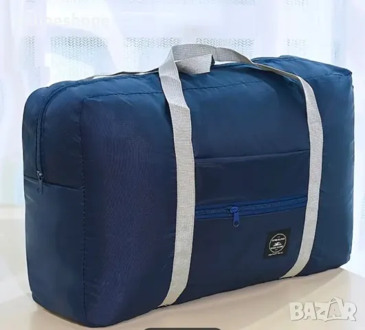 Чанта / Сак подходяща за ръчен багаж - в розов и тъмно син цвят