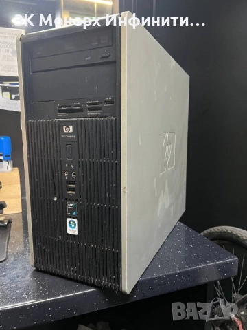Офис компютър HP compaq dc5850 / + захранващ кабел, снимка 3 - Работни компютри - 52094286